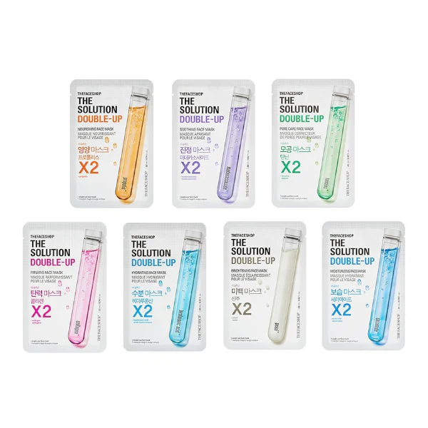 The Face Shop Solution Double-Up Firming Face Mask(Gz) The Face Shop