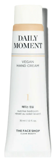 Daily Moment Vegan Hand Cream 01 Sunrise Bedroom – 30ml The Face Shop