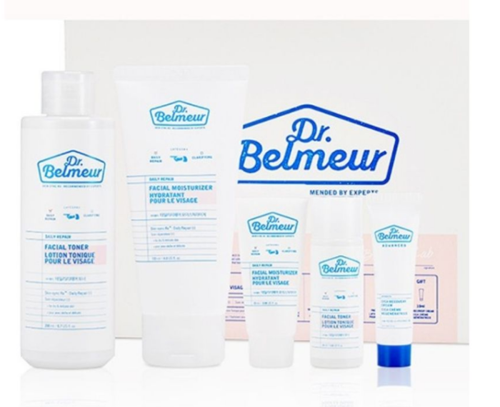 Dr.Belmeur Daily Repair Skincare Set – 5Pcs The Face Shop