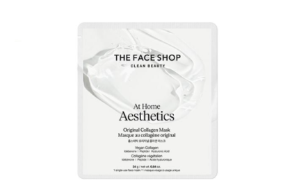 At Home Aesthetics Original Collagen Mask The Face Shop
